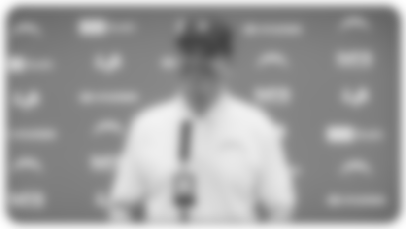 Head Coach Jim Harbaugh meets with the media to discuss the Week 16 victory against the Dallas Cowboys.