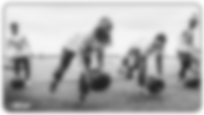 Take a look back at the start of Phase 2 of the Chargers 2025 off-season program in monochrome.