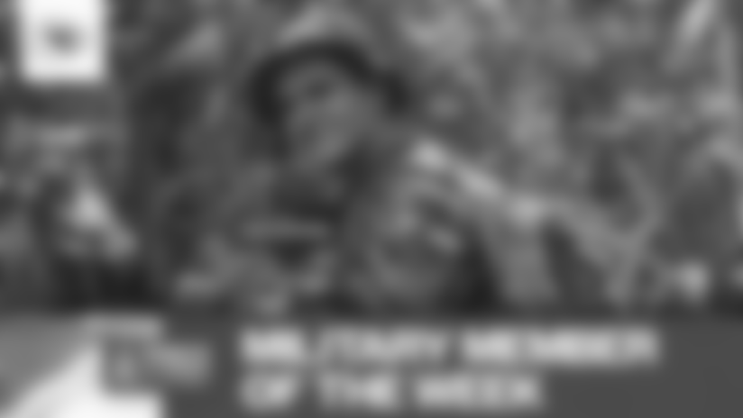 Potter has been a member of the U.S. Army since 2009