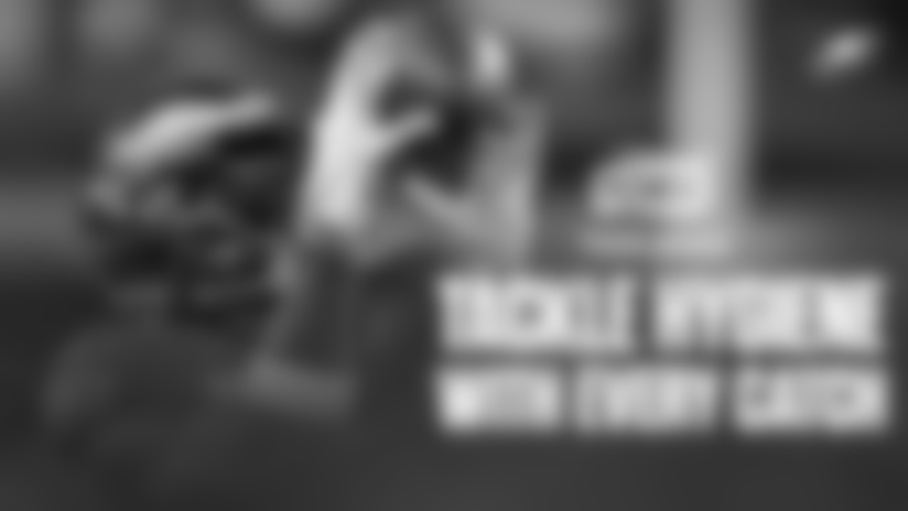 This year, for every catch the Eagles make during the season, Tork will donate $100 worth of sustainable hygiene products to Ronald McDonald House Philadelphia.