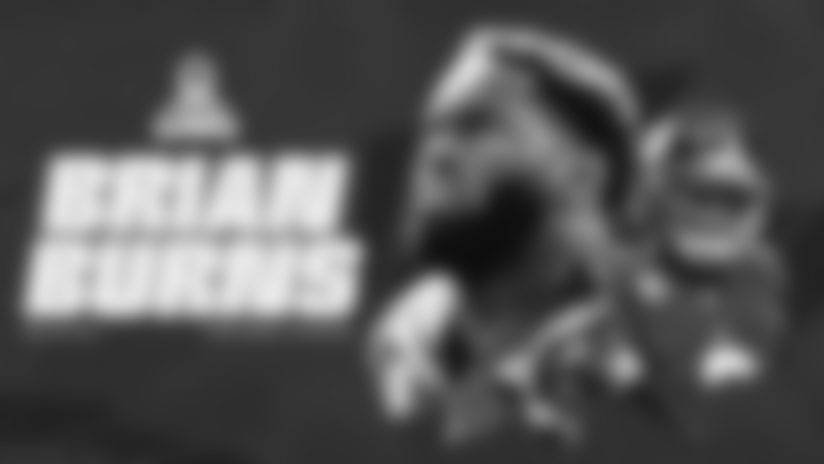 Burns earned his third career Pro Bowl selection, first with the Giants, while posting a career-high 15 sacks.