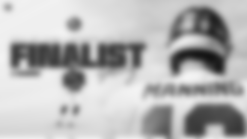 Manning, who is one of only six players to earn multiple Super Bowl MVP awards, was also a finalist for the Class of 2025.