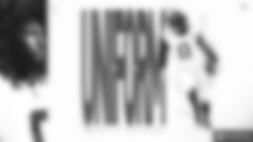 Fit Check: The Jaguars are in Denver this week for the NFL Week 16 showdown against the Broncos! Swipe through photos of the squad rocking this week's uniform combo: White jerseys, White pants, and Black socks. 🐆