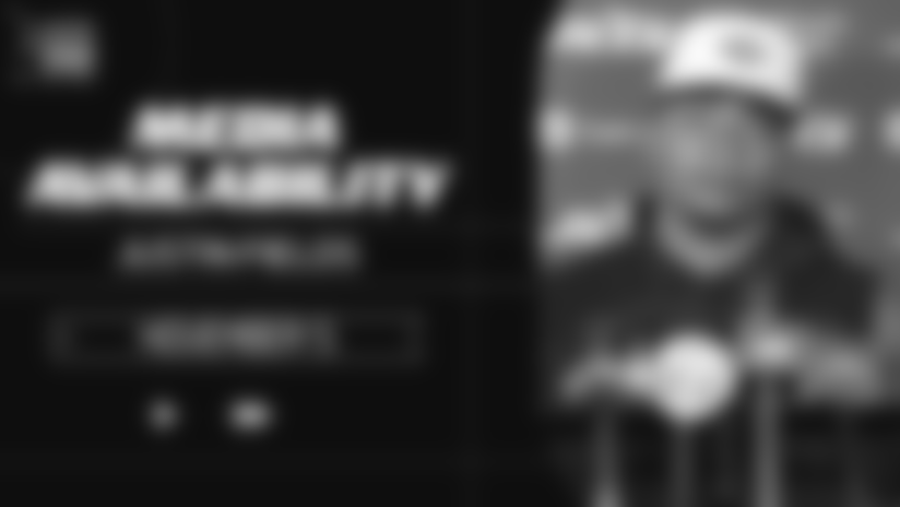 Watch QB Justin Fields talk to the media after practice Wednesday.