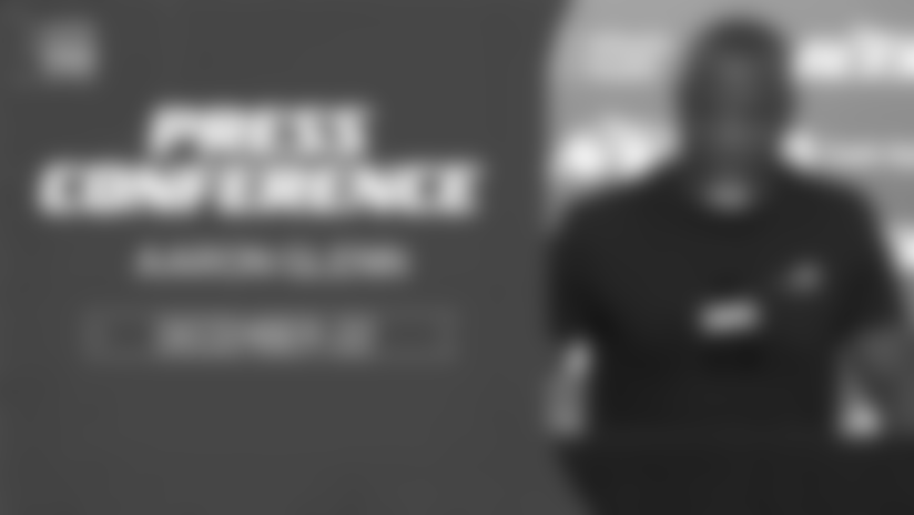 Watch HC Aaron Glenn talk to the media Monday of Week 17.