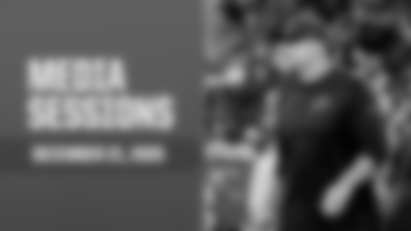 Head coach Dan Campbell speaks to reporters about not making enough plays, wanting to run the ball more, and not closing the game out.