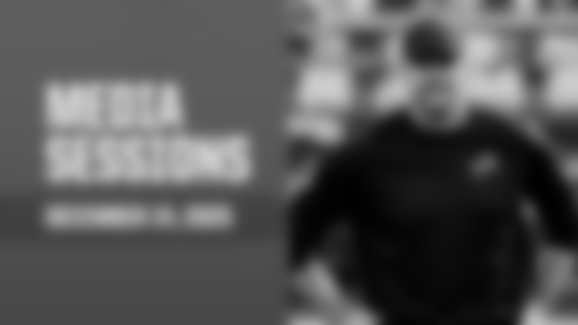 Head Coach Dan Campbell speaks to reporters about the Lions' Week 15 loss to the Los Angeles Rams.