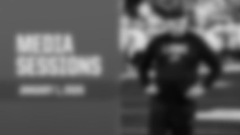 Offensive coordinator John Morton speaks to reporters about continuity with players, his love for Detroit, and wanting to eventually call plays again.