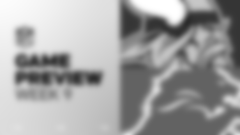 Here's everything you need to know when the Detroit Lions play the Minnesota Vikings Week 9 of the 2025 NFL season.