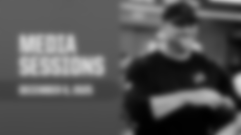 Head Coach Dan Campbell speaks to the media about preparing to face the Los Angeles Rams in Week 15 of the NFL season.