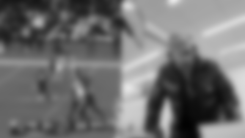 Watch as Scott Zolak reacts to Patriots running back Rhamondre Stevenson's game winning touchdown run against the Ravens.