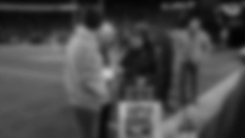 Prior to the Patriots Wild Card game against the Chargers, Robert Kraft surprised Shelly Sepulveda, a longtime Patriots fan and neonatal intensive care nurse who has been fighting cancer for the last two years, with tickets to Super Bowl LX in Santa Clara.