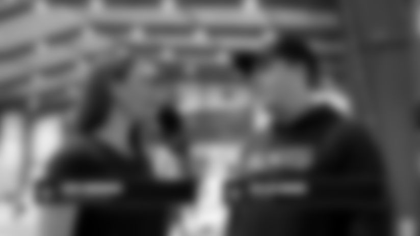 New Orleans Saints head coach Kellen Moore's exclusive interview with team reporter Erin Summers ahead of the Saints' game against the New York Jets in Week 16 of the 2025 NFL season.