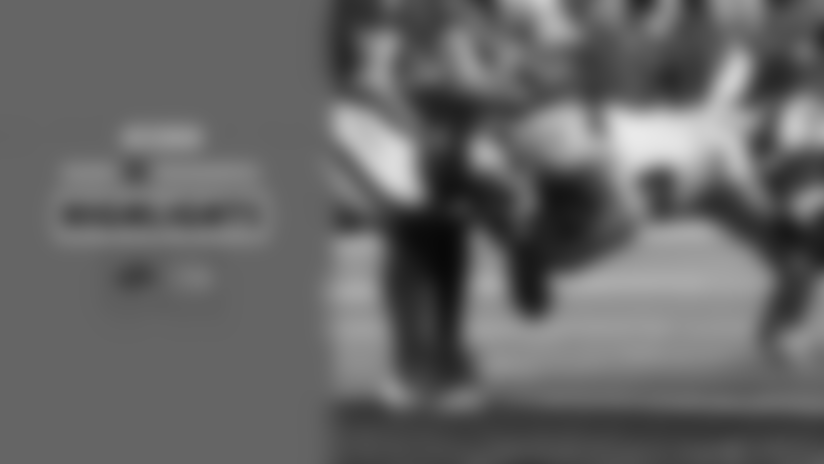 Seattle Seahawks running back Zach Charbonnet bulldozes into the end zone for a 4-yard touchdown during Thursday's NFC West matchup with the Los Angeles Rams.