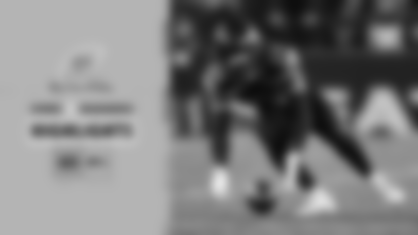 Seattle Seahawks linebacker Ernest Jones IV forces a fumble of San Francisco 49ers tight end Jake Tonges and safety Julian Love recovers during the NFC Divisional Round of the 2025 NFL season.