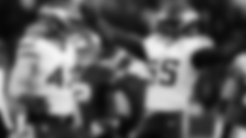 View photos of Vikings linebackers from the 2025 season.