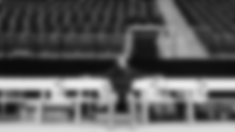 View exclusive black-and-white photos from the Week 14 game vs. the Las Vegas Raiders at Allegiant Stadium