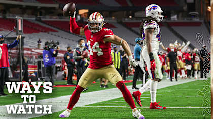 Ways to Watch and Listen: 49ers vs. Bills | Week 13 'Sunday Night Football'