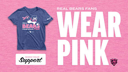 Chicago Bears launch 2025 Real Bears Fans Wear Pink campaign