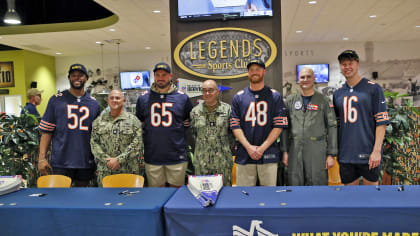 Chicago bears best sale veterans day jersey