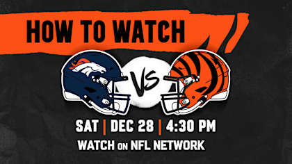 HOW TO WATCH Broncos at Bengals