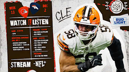 Watch browns live sales