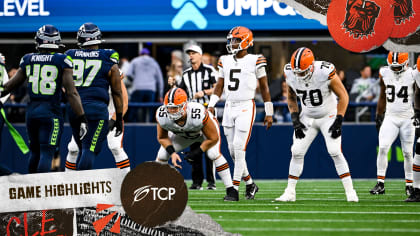Game Highlights: Browns vs. Seahawks