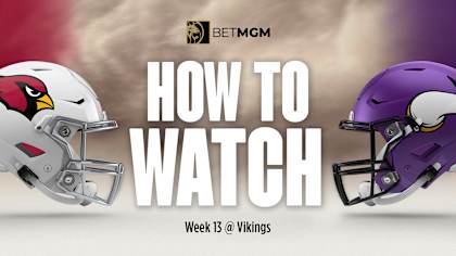 How To Watch: Cardinals at Vikings, Week 13