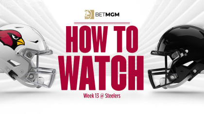 How to watch on sale the pittsburgh steelers game