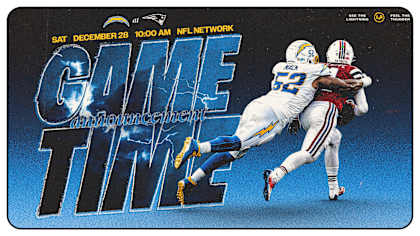 Chargers Patriots Week 17 Date Time