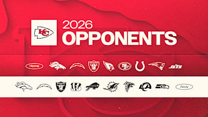 Here's a Look at the Chiefs Opponents in 2026