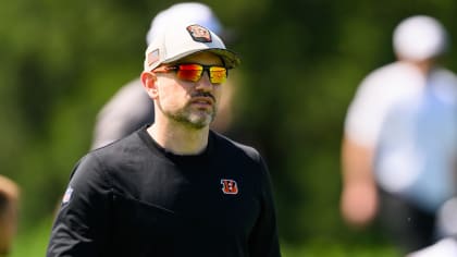 Offensive Coordinator Dan Pitcher during training at the Kettering Health Practice Field on Wednesday, May 8, 2024 in Cincinnati, Ohio.