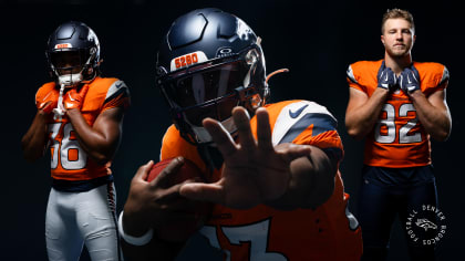 Photos: A detailed look at the Broncos' throwback uniforms