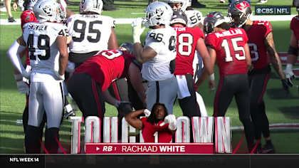 HIGHLIGHT Rachaad White Runs for TD vs. Raiders