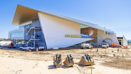 Construction of new LA Chargers practice facility celebrates first  anniversary