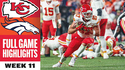Điểm nổi bật của toàn bộ trận đấu Tuần 11 | Kansas City Chiefs vs. Denver Broncos