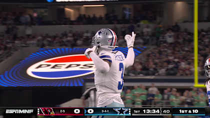 George Pickens gets up to grab 16-yard dart from Prescott