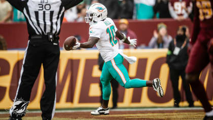 Dolphins WR Tyreek Hill on surpassing 1,000-yard mark in eight