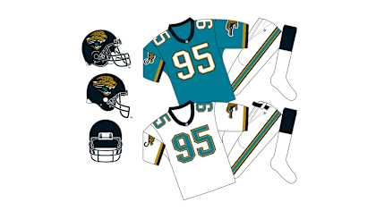 From 1995 to 2024 The Evolution of Jaguars Uniforms