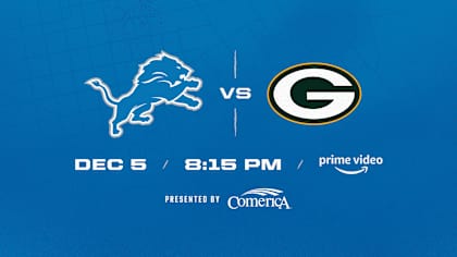 Lions vs Packers: Week 14 Gameday Trailer