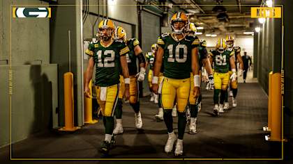 QB Jordan Love and former Packers QB Aaron Rodgers