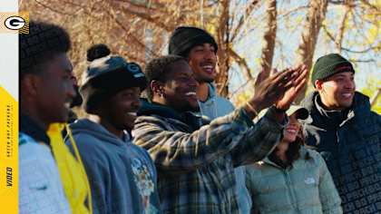 Jordan Love and Better Days Mentoring provide coats to those in need