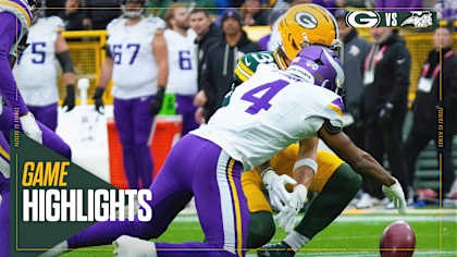 Zayne Anderson RECOVERS muffed punt | Packers vs. Vikings