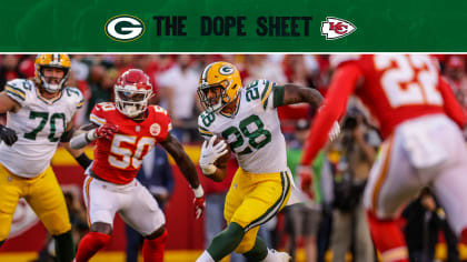 Dope Sheet: Packers travel East to take on the Steelers