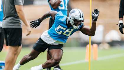 The Carolina Panther hold OTAs on Tuesday, Jun. 10, 2025 in Charlotte, NC.
