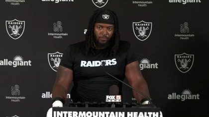 Adam Butler on Tyree Wilson, being a Raider and more | 2024 Training Camp |  Press Conference