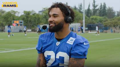 Kyren Williams Interview Vamos Rams | running back Kyren Williams 