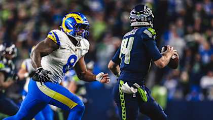 Defensive line forces a 4th down - Los Angeles Rams Highlights - NFC  Championship vs Seattle Seahawks at Lumen Field