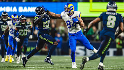 Colby Parkinson 16-yard catch - Los Angeles Rams Highlights - NFC  Championship vs. Seattle Seahawks at Lumen Field