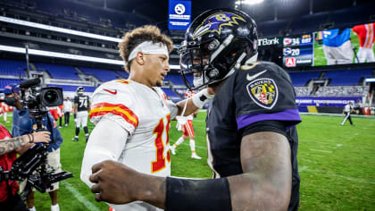 Chiefs QB Patrick Mahomes & Lamar Jackson